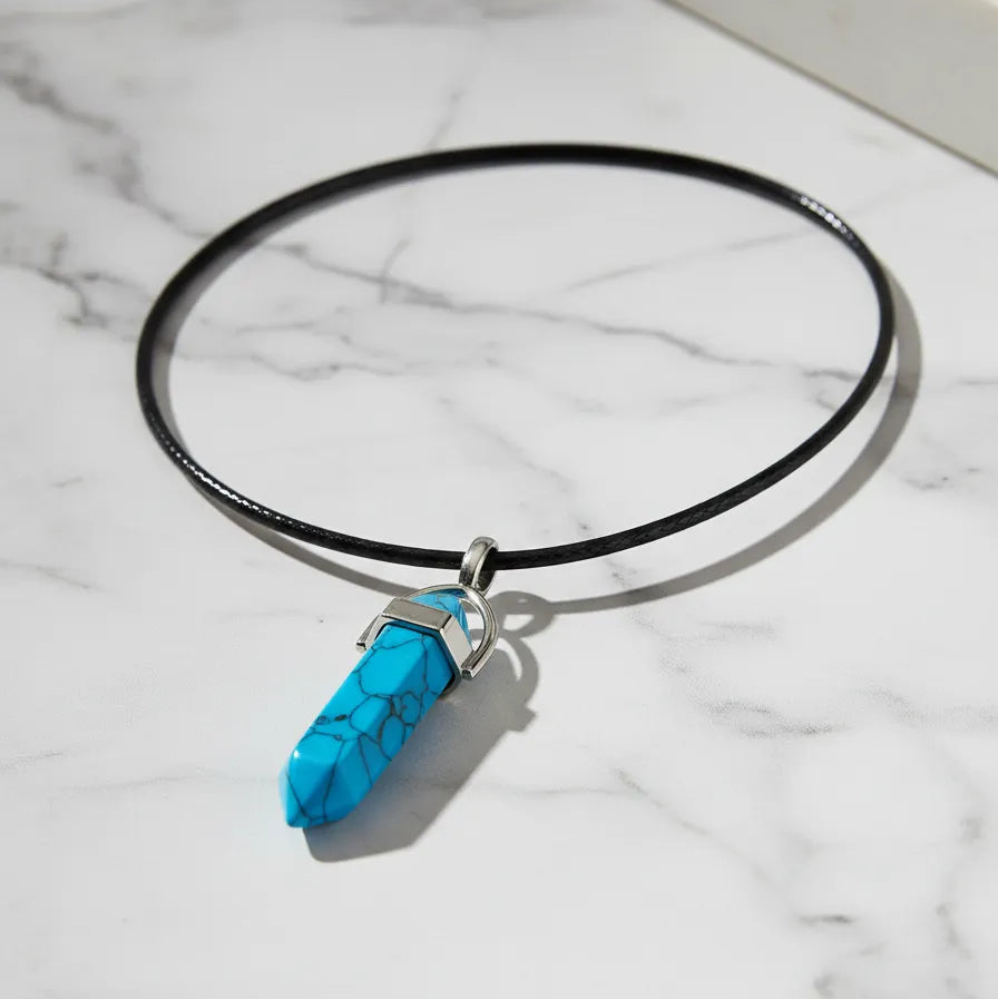 Collar de Punta Turquesa