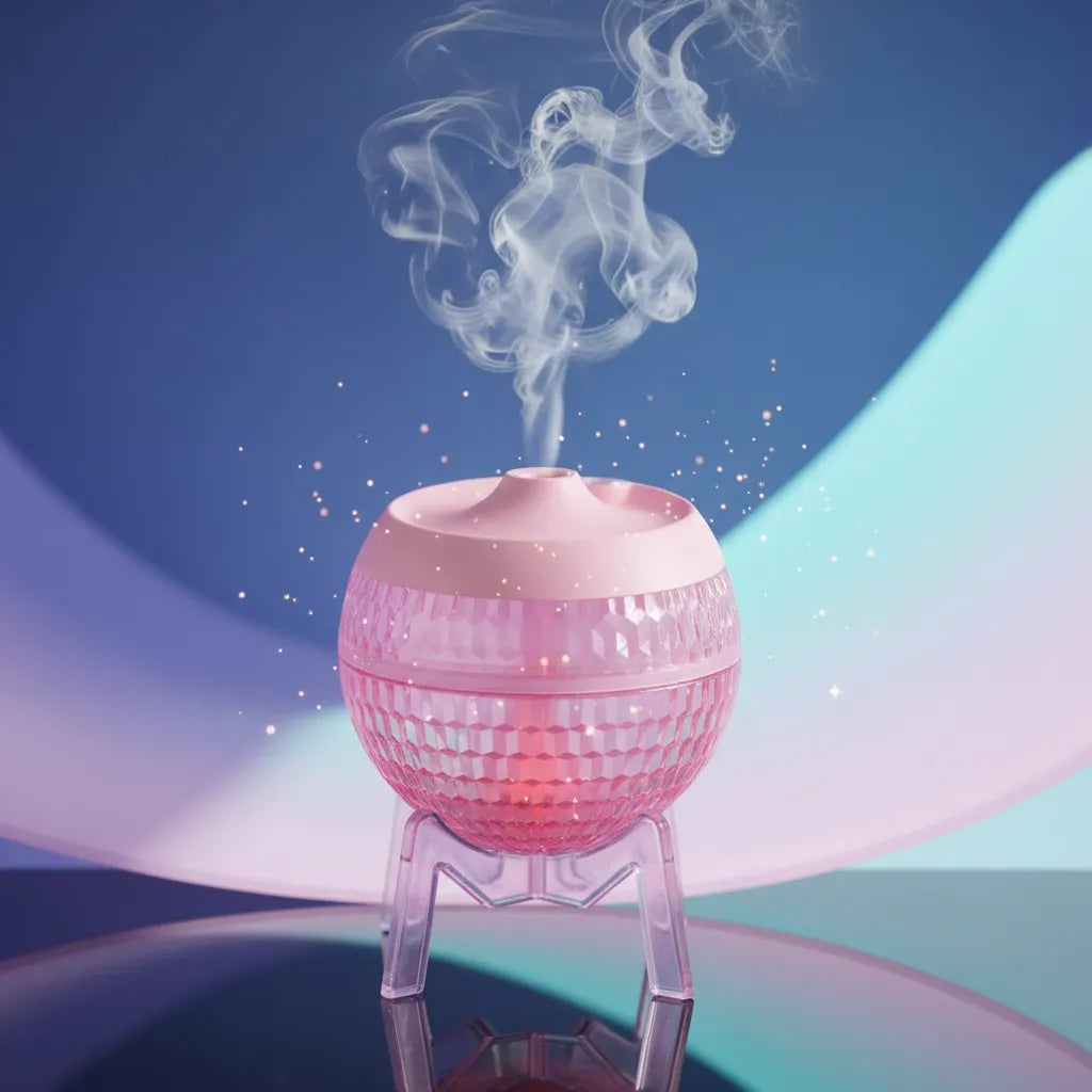 Humidificador Mondo Planet Rosado 350 mL