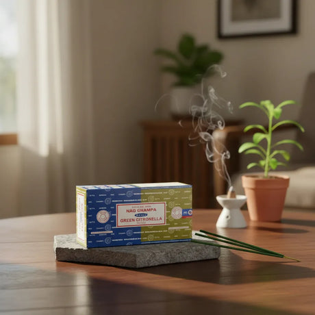 Incienso Duo Nag Champa y Green Citronella