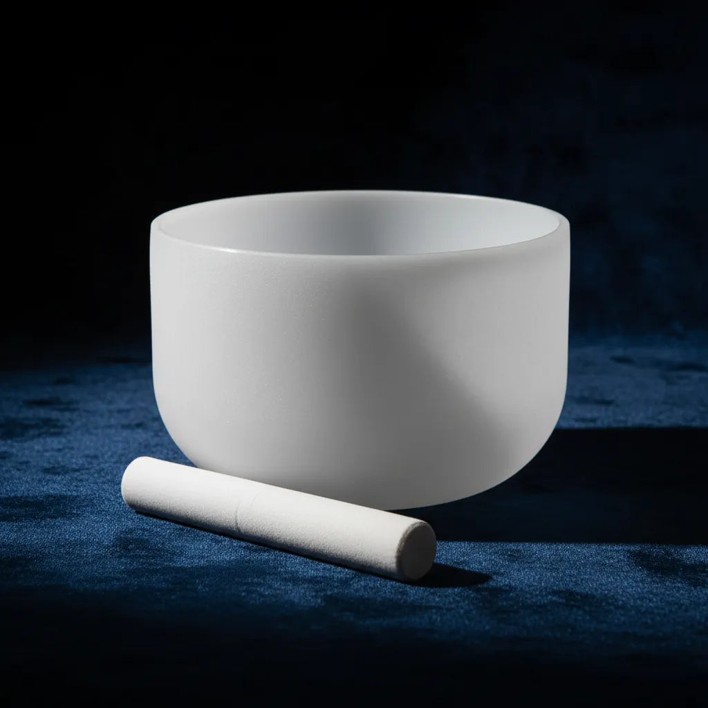 Cuenco Tibetano Cuarzo 8 Pulgadas Nota DO