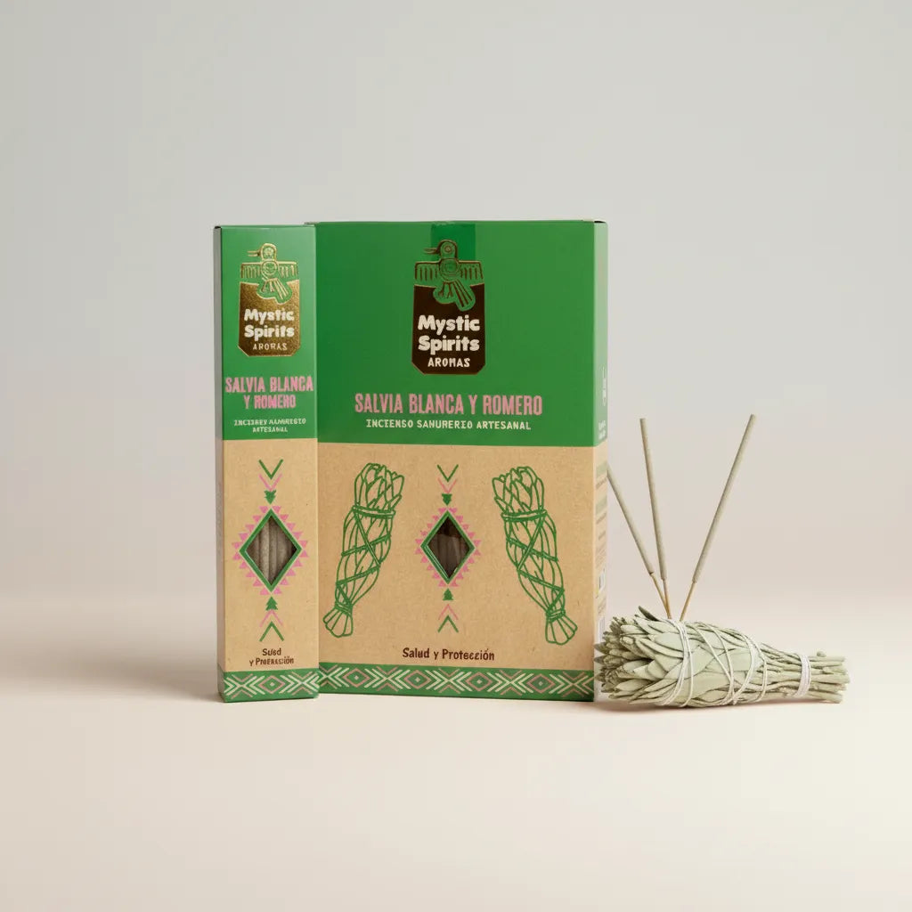 Incienso Salvia Blanca + Romero