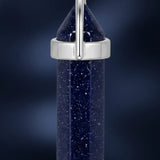 Colgante Lotus de Punta Lluvia de Estrellas Azul