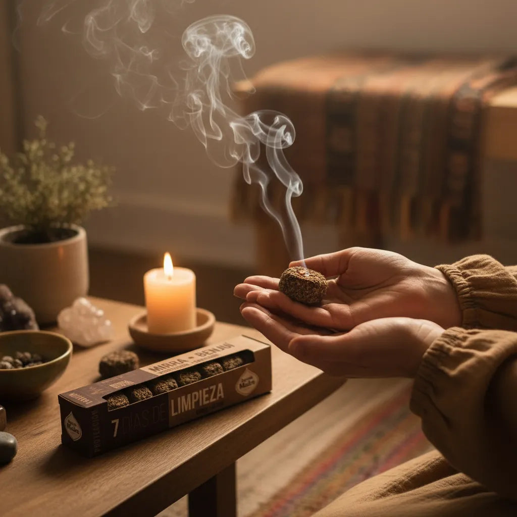 Pastillas 7 Dias de Limpieza Mirra y Benjui