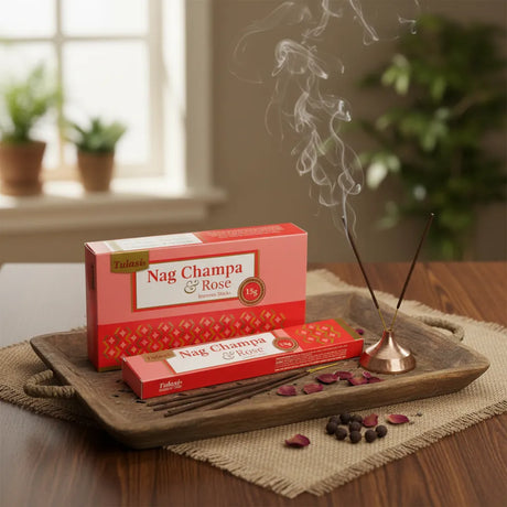 Incienso Nag Champa Rosa