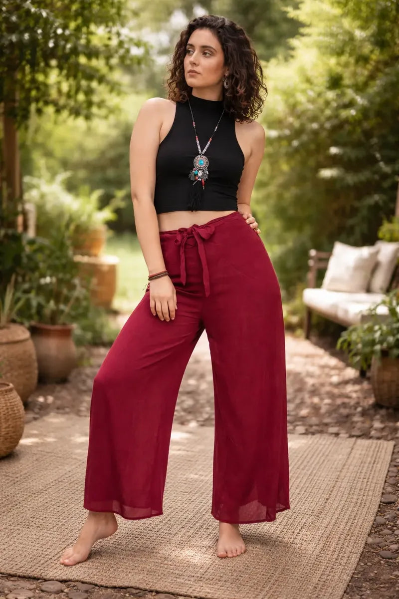 Pantalon Pañal Burdeo