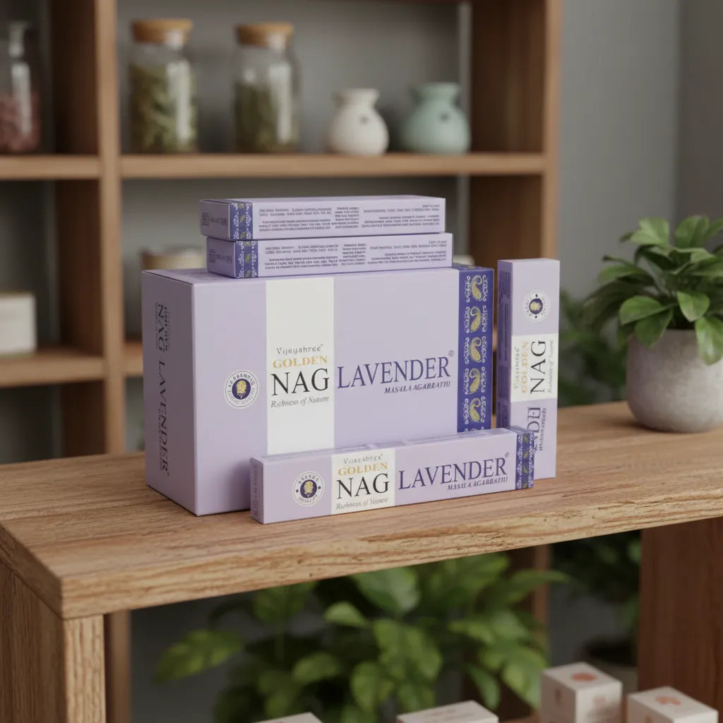 Incienso Golden Nag Lavanda