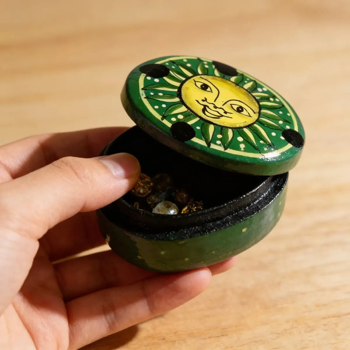 Mini Cajita Oval Sol