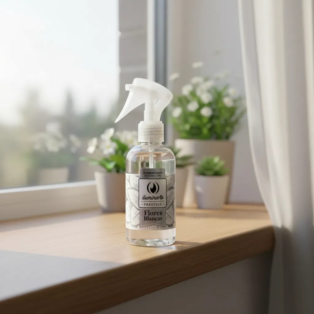 Aromatizante Spray Flores Blancas 200 mL