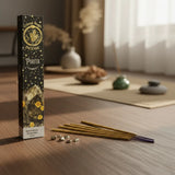 Incienso Palo Santo con Piedras de Pirita