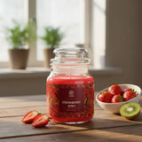 Vela Tapa Vidrio - Frutilla Kiwi