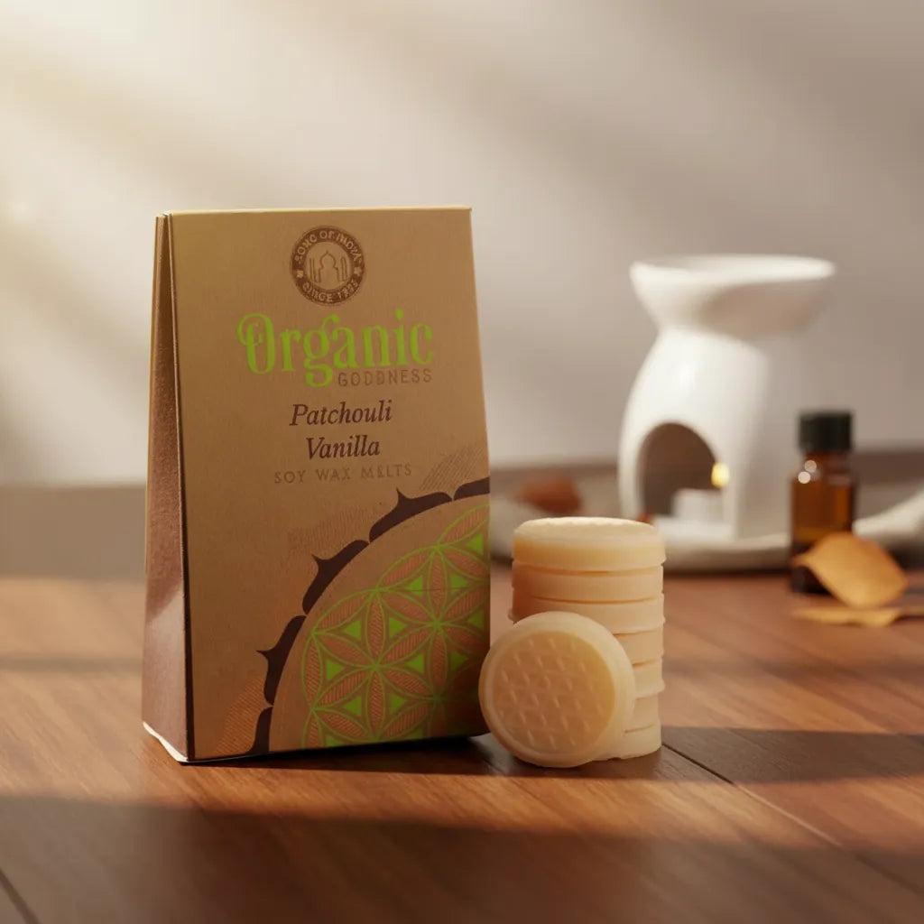 Pastilla Cera Aromática Pachulí Vainilla