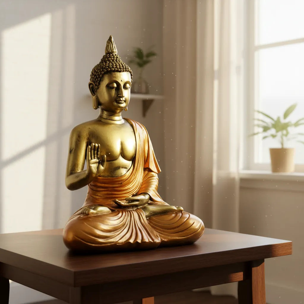 Buda Siddharta Radiante Abhaya
