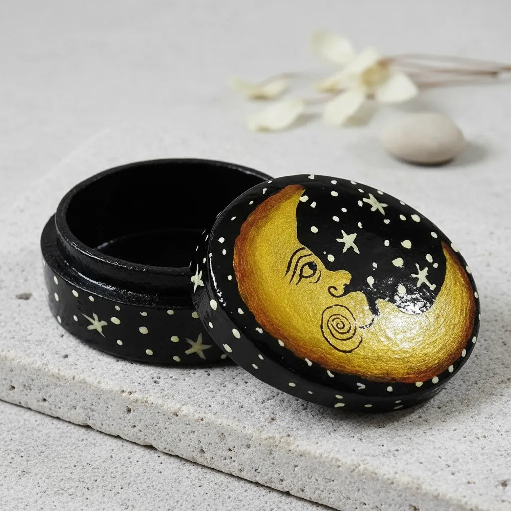Mini Cajita Oval Luna