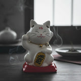 Porta Incienso en Cono - Gato de la Suerte