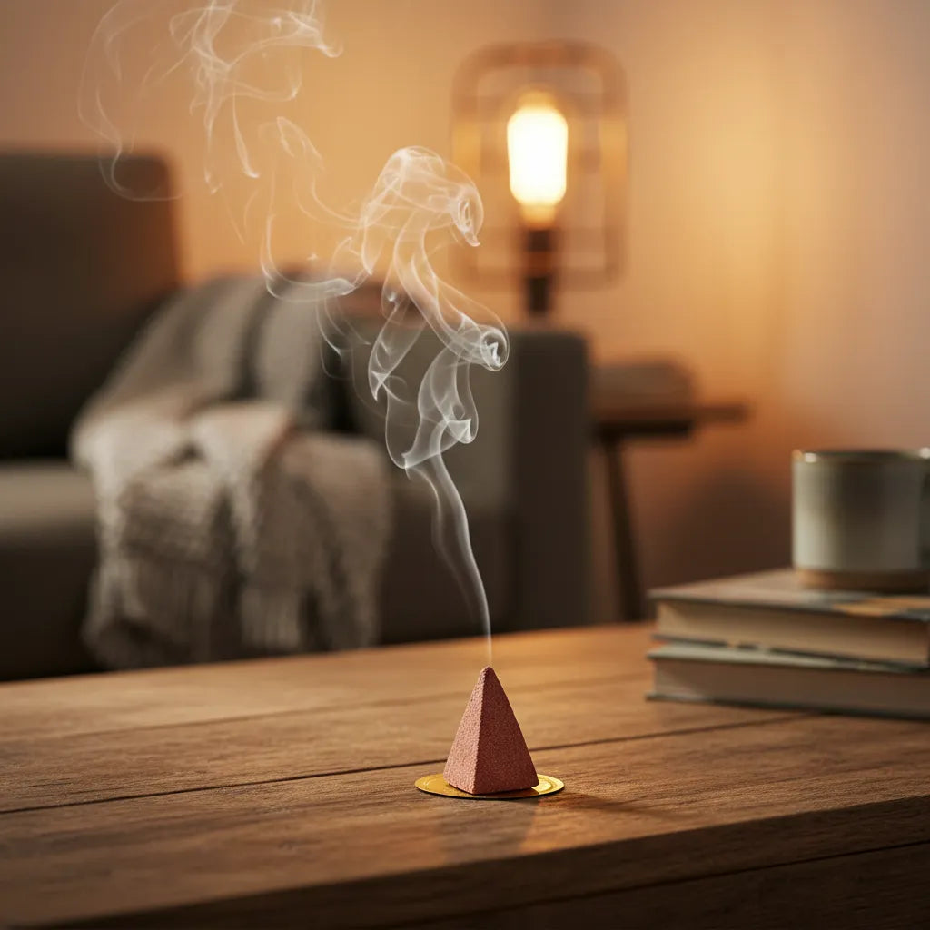 Incienso en Pirámide Palo Santo