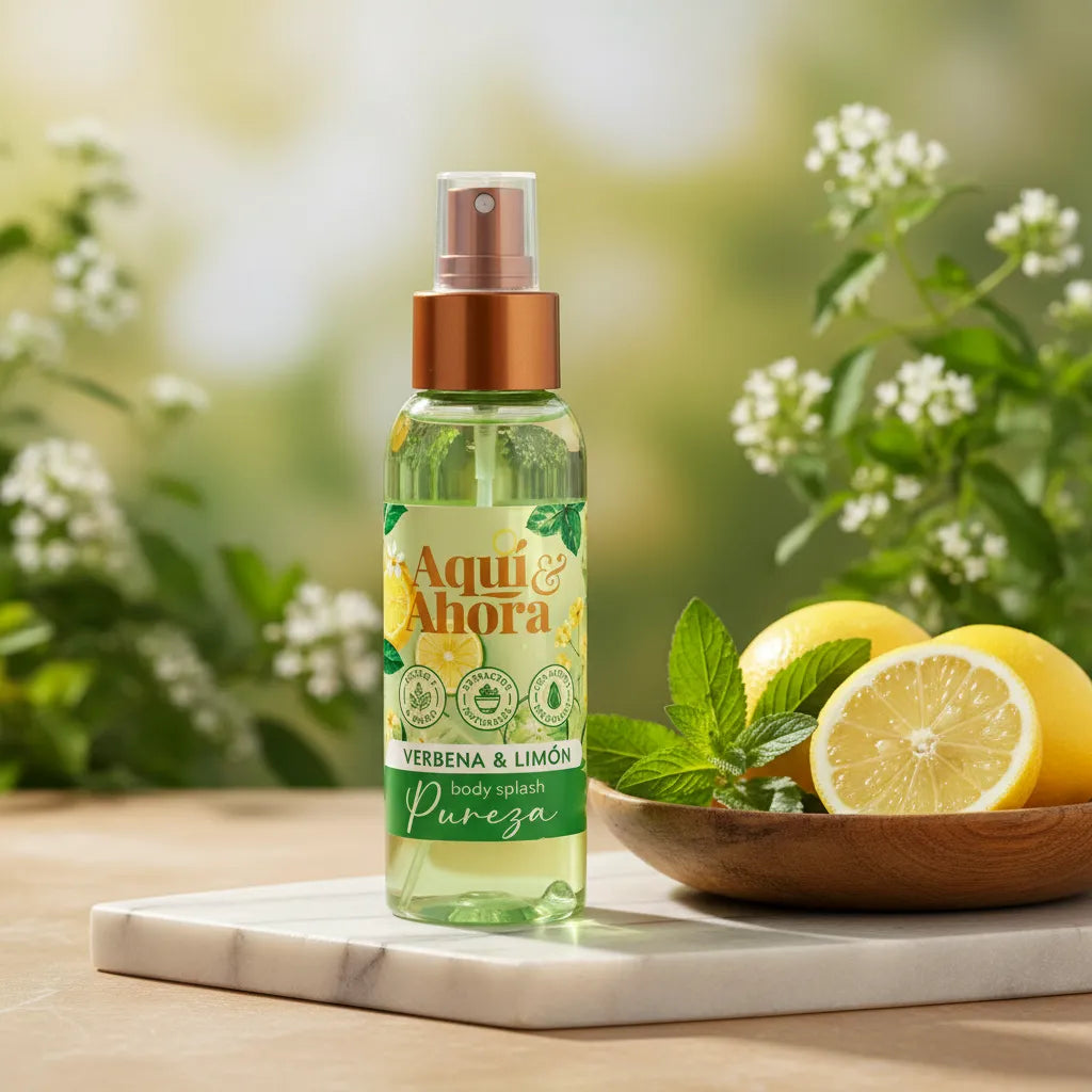 Body Splash Pureza Verbena Limón 125 mL