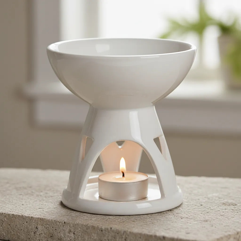Difusor de Ceramica Blanco