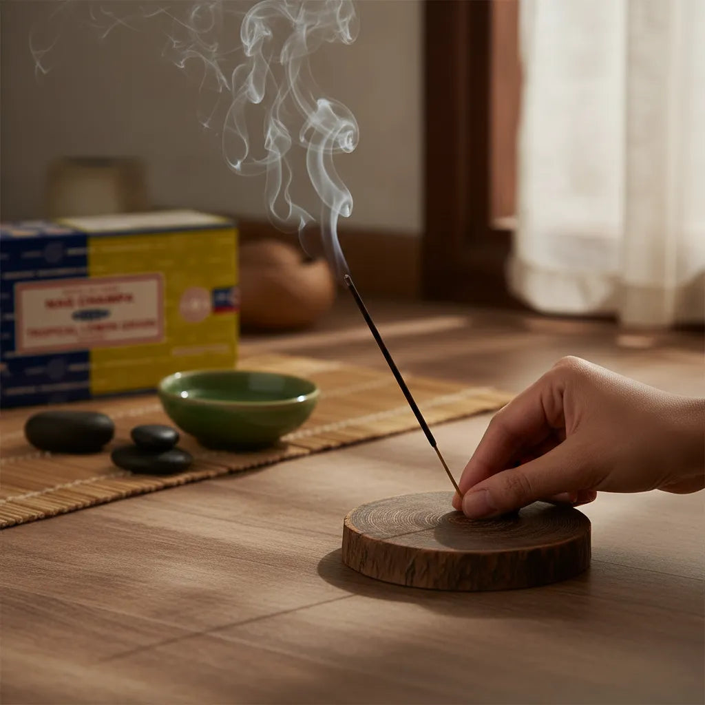 Incienso Duo Nag Champa y Tropical Lemongrass