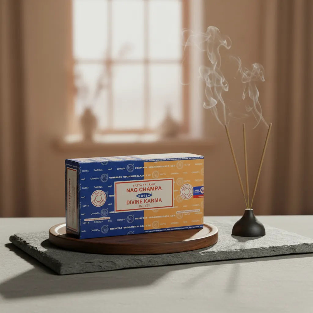 Incienso Dúo Nag Champa y Karma Divino