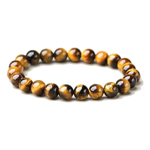 Pulsera Ojo de Tigre 8mm