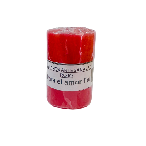 Velón Rojo 7cm