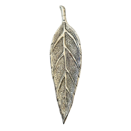 Porta Incienso Aluminium Hoja