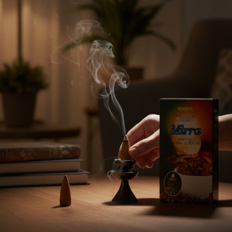 Incienso Cascada Mirra 120 conos