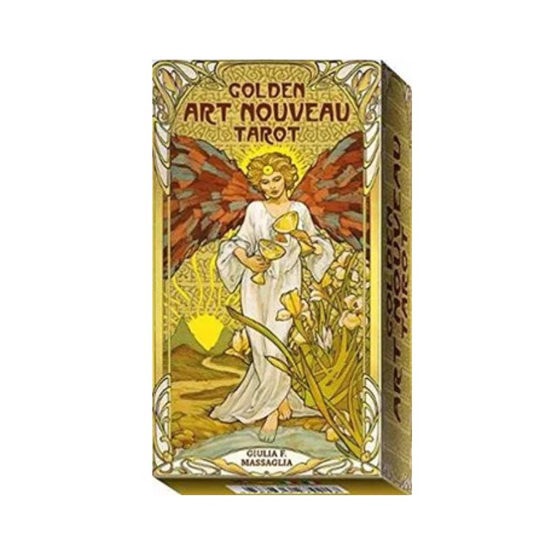 Tarot Art Nouveau Dorado