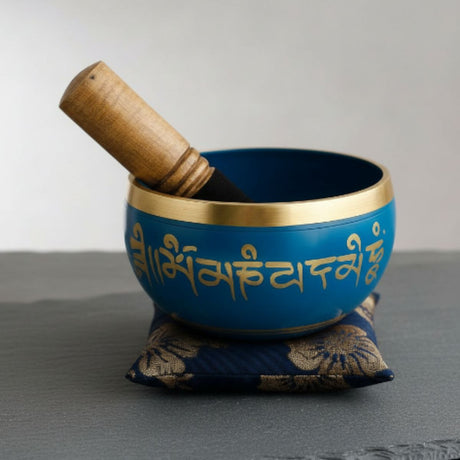 Box Cuenco Tibetano Azul HAM 11cm