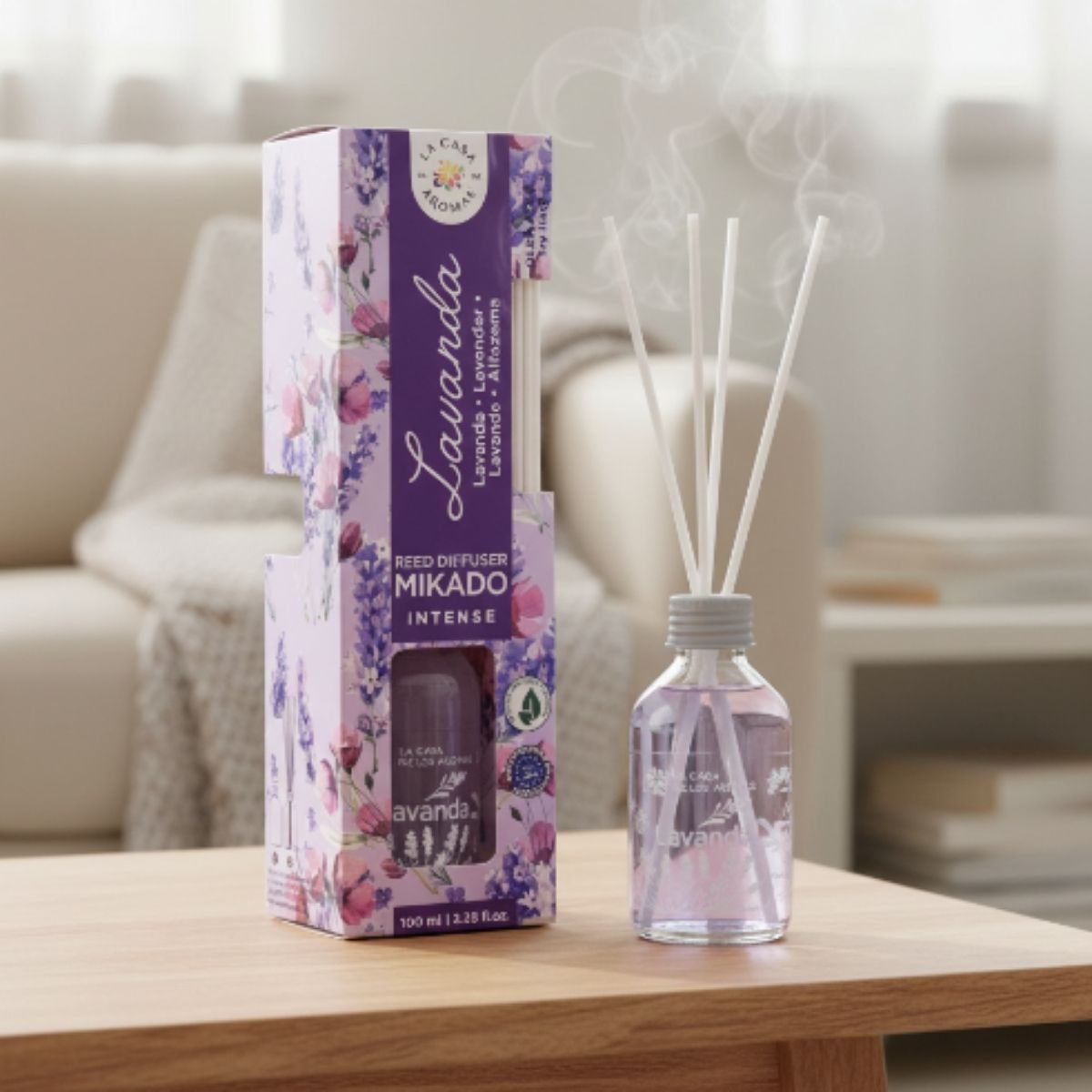 Difusor de Varilla Intense Lavanda 100 mL