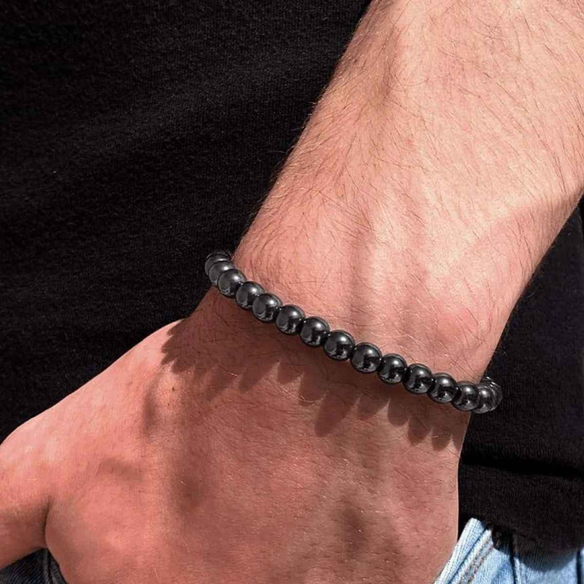 Pulsera Hematita 6mm