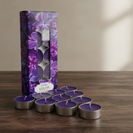 Vela Tealight Violeta