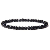 Pulsera Obsidiana 6mm