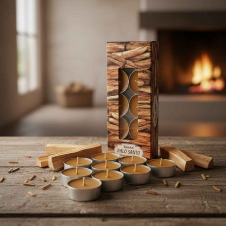Vela Tealight Palo Santo