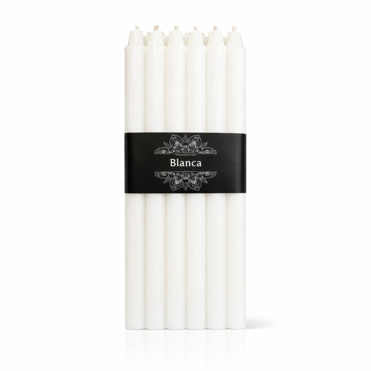 Vela Larga Blanca 10 u.