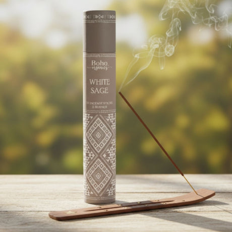 Estuche Inciensos Boho Salvia Blanca