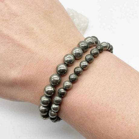 Pulsera Pirita 6mm