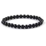 Pulsera Onix Negro 6mm