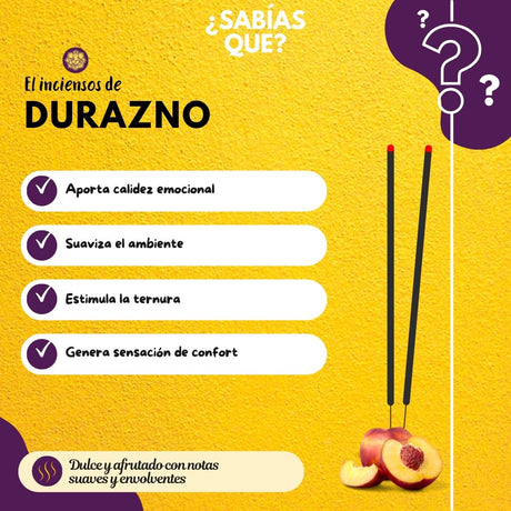 Incienso Jumbo Durazno