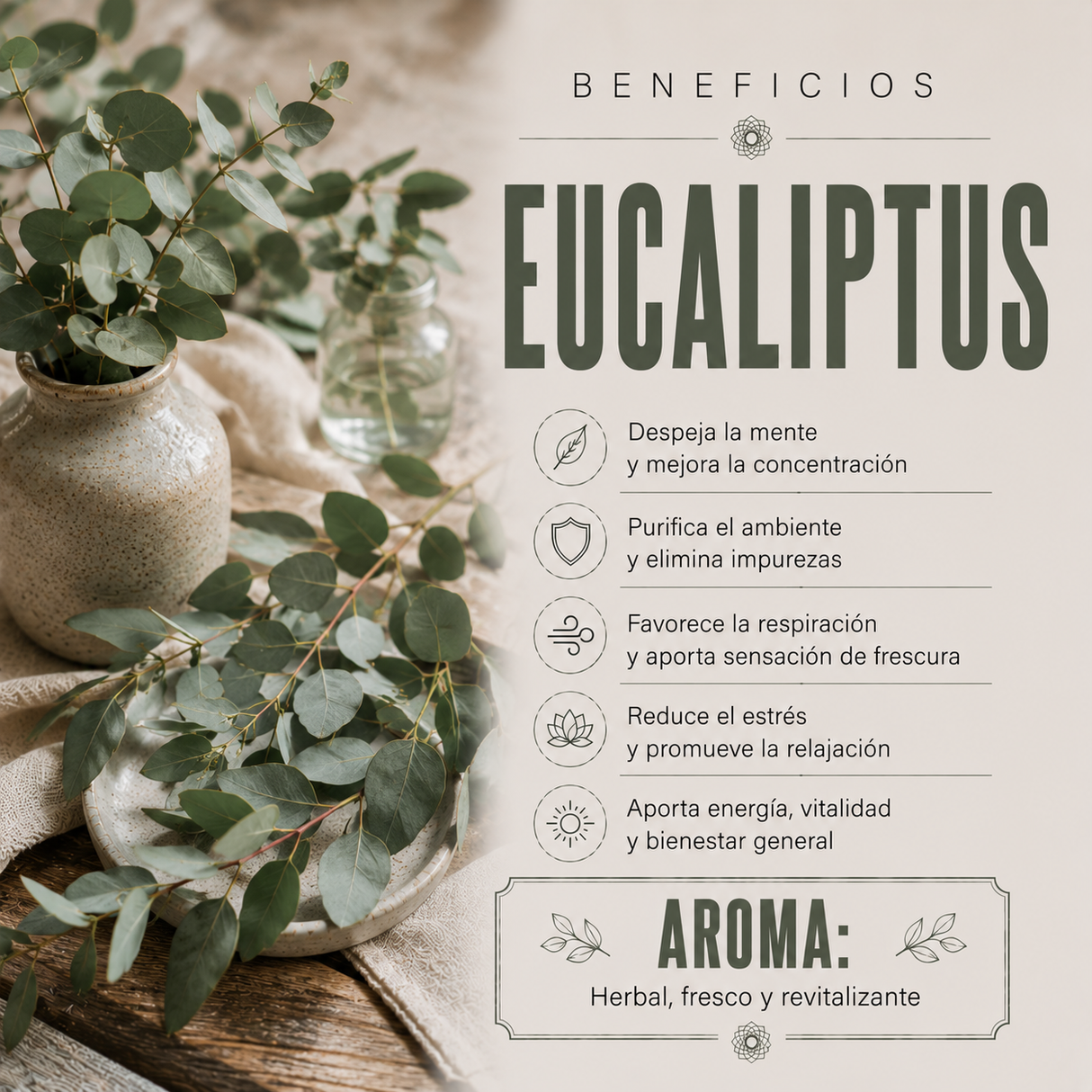 Aceite Aromático Eucalipto