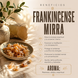 Resina Aromática Frankincense y Mirra