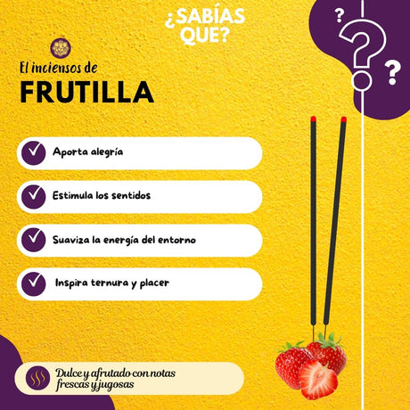 Incienso Frutilla