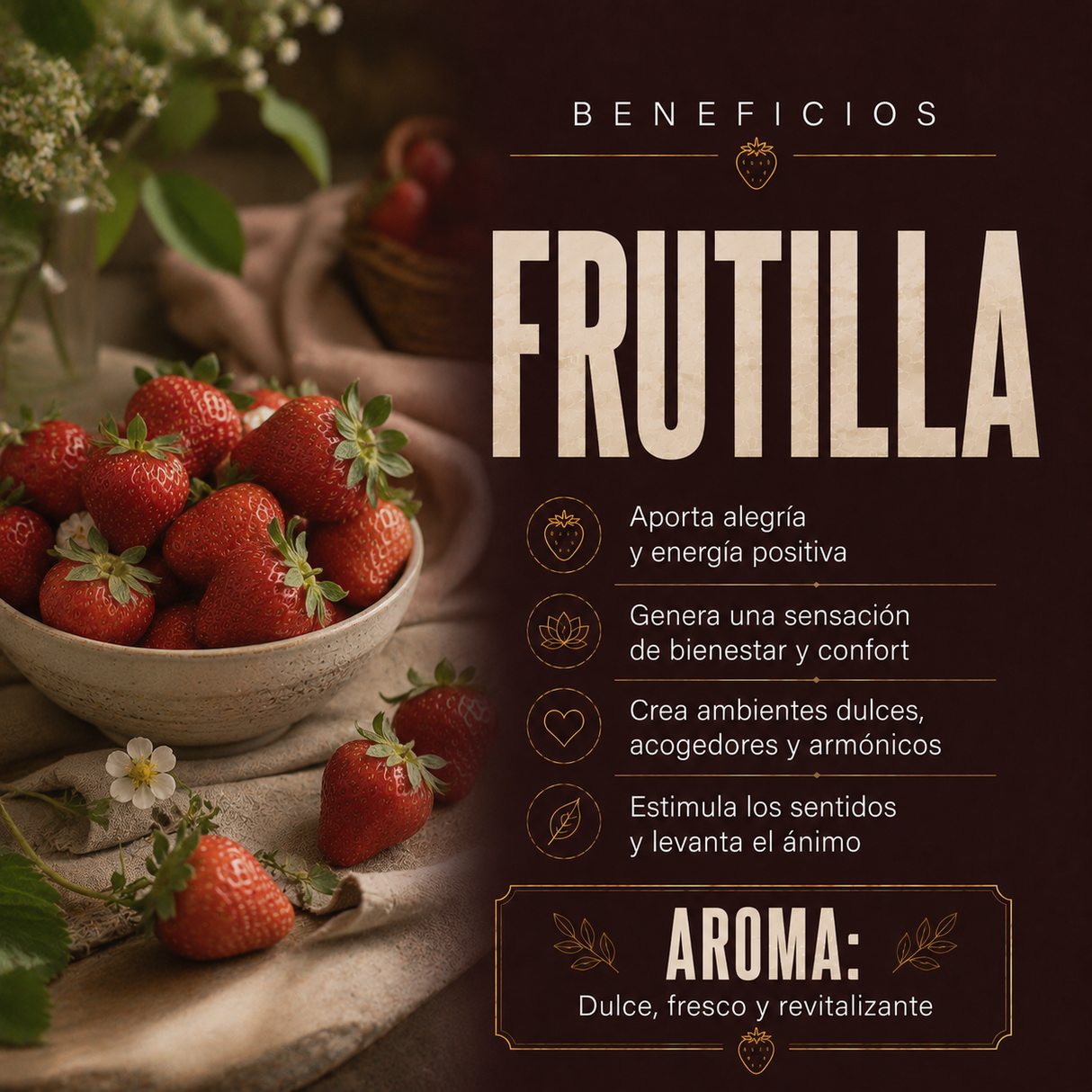 Incienso Smudge Frutilla