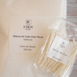Vela de Arena Perlada 250gr