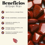 Pulsera Jaspe Rojo 6mm