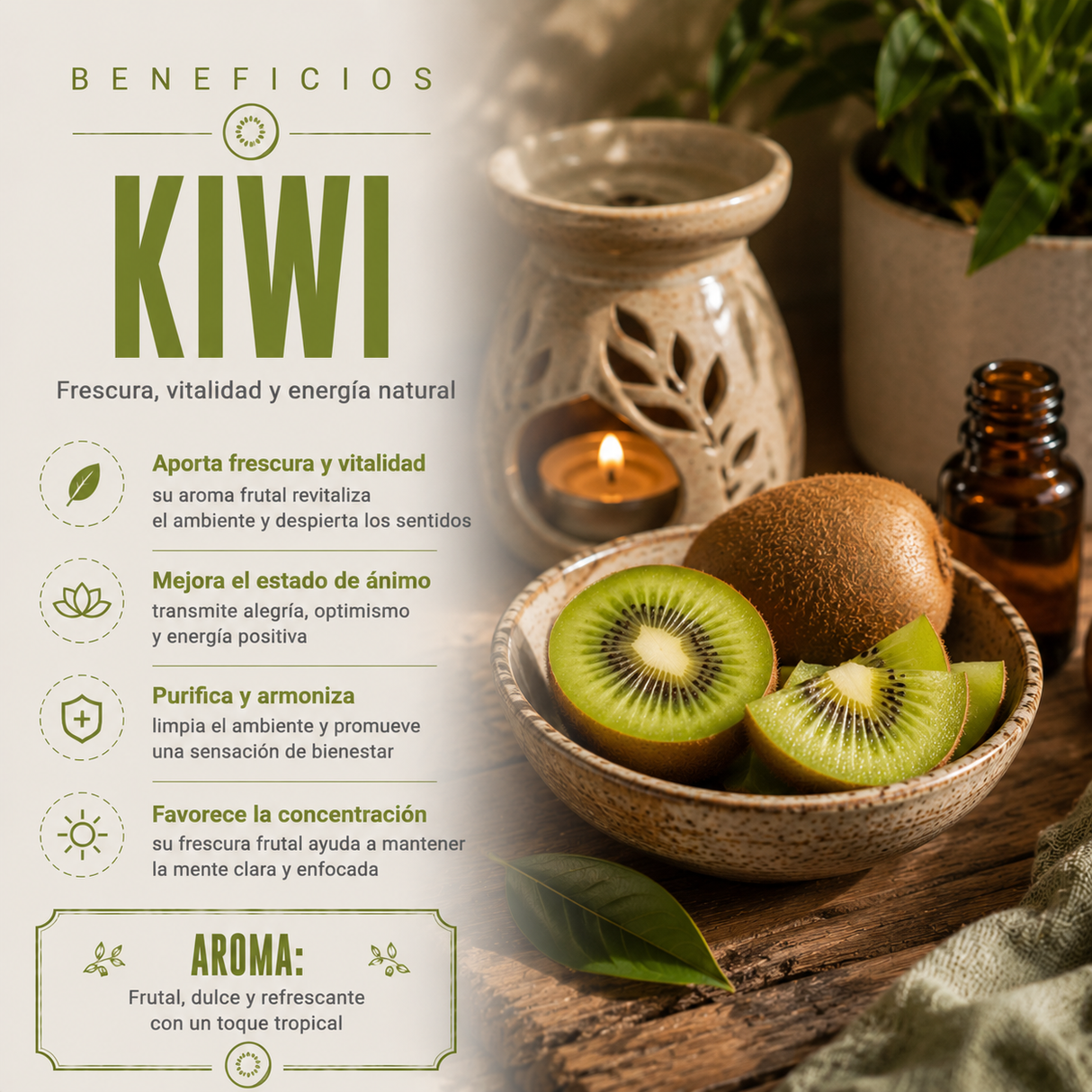 Aceite Aromático Kiwi