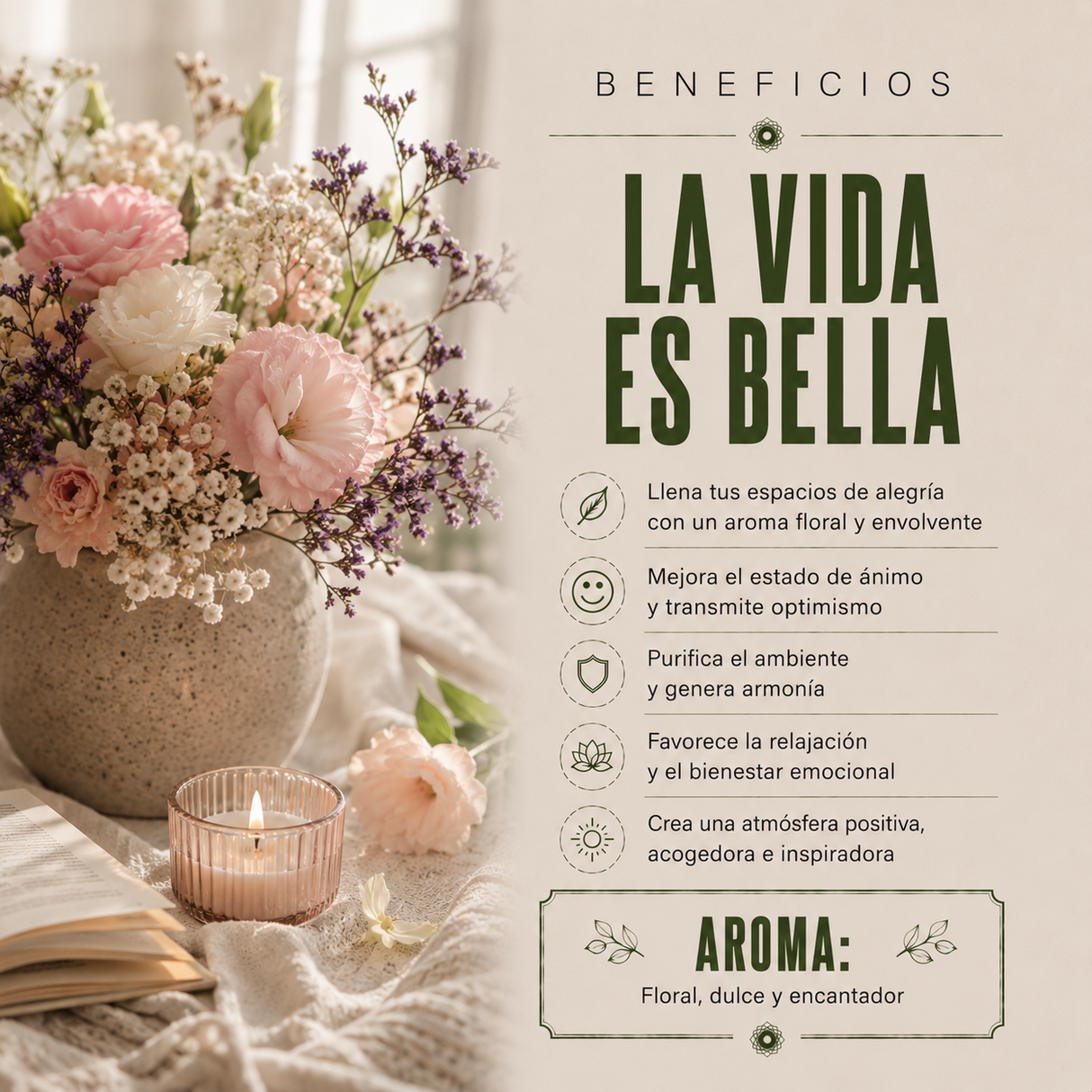 Aceite Esencial La Vida es Bella