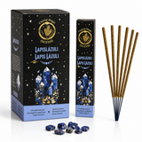 Incienso Loto Azul con Piedras de Lapislazuli