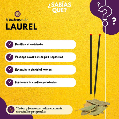 Incienso Laurel - Parimal Hexagonal
