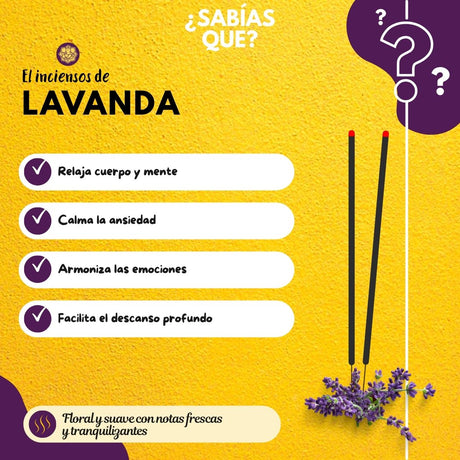 Incienso Jumbo Lavanda